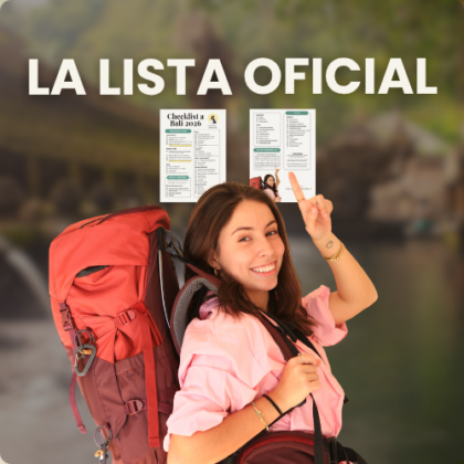 Checklist: ¿Qué me llevo a Bali?